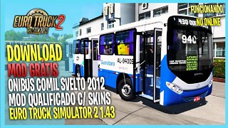 ▶️ETS2 1.43 ONIBUS COMIL SVELTO 2012 EURO TRUCK SIMULATOR 2