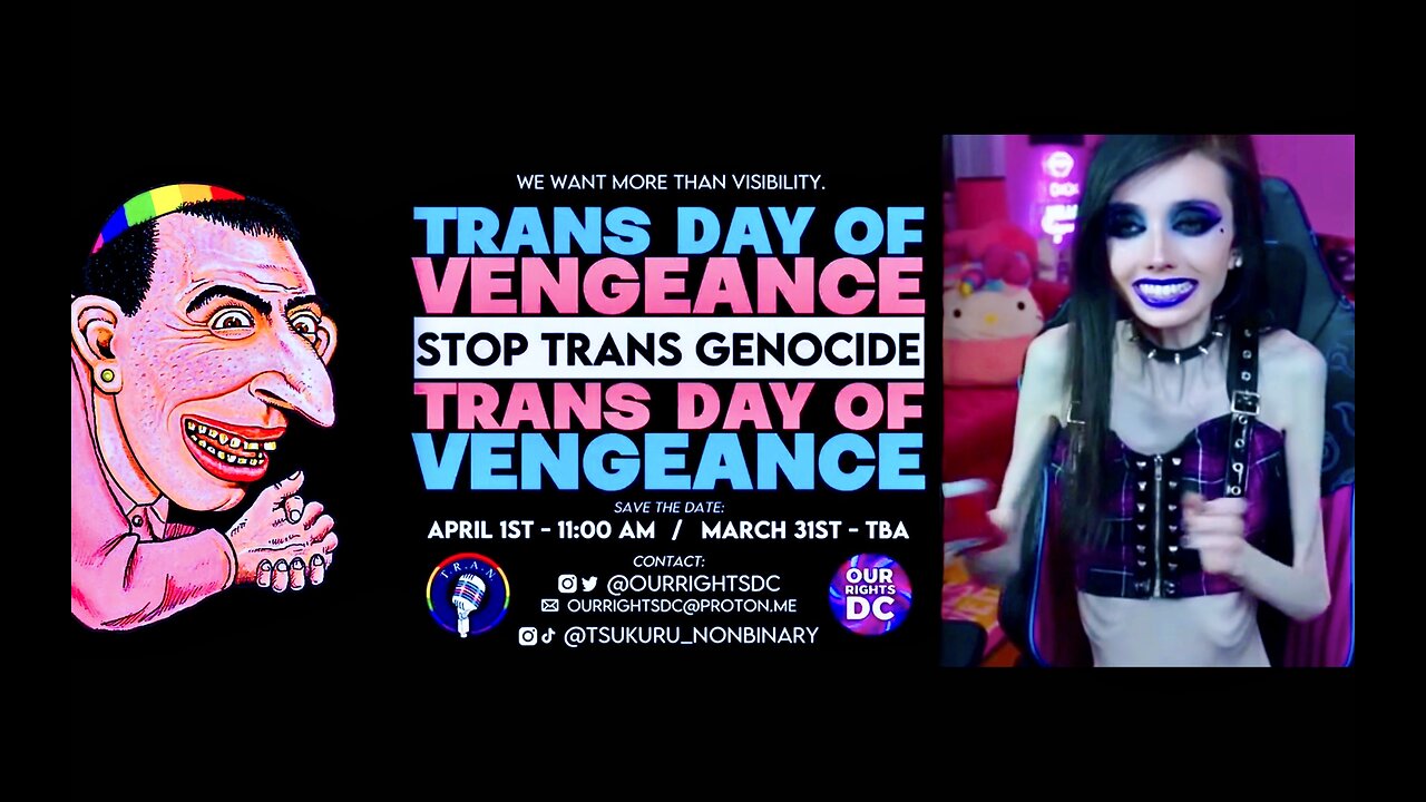 Trans Day Of Vengeance World War Gay Insane Declare War On Normal People Part1 Smiling Skinny People