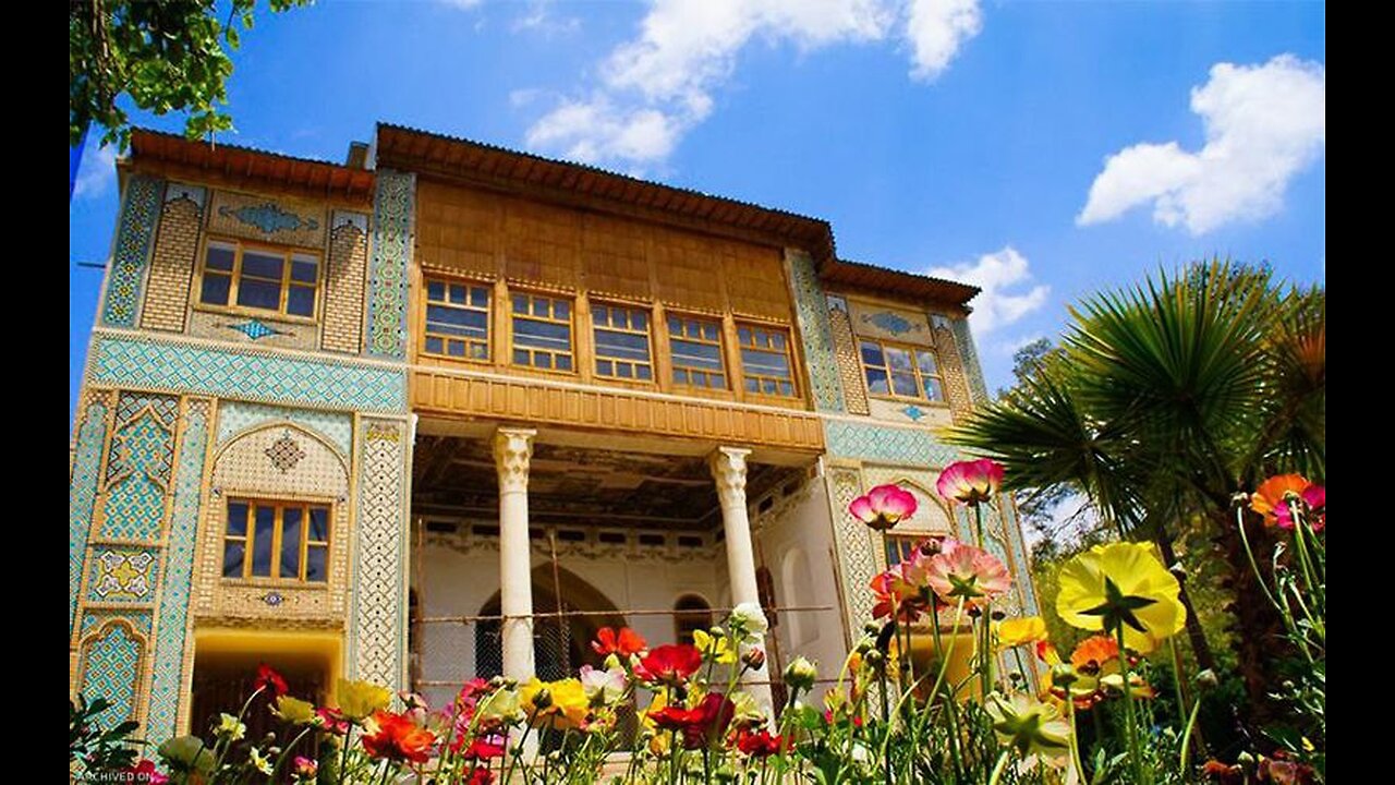 Jardim Delgosha, Shiraz, uma joia no meio da cidade,Сад Делгоша, Шираз, жемчужина посреди города