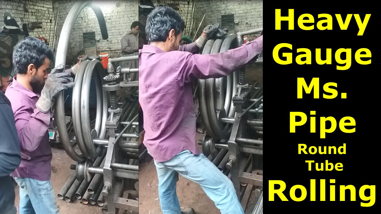 Round Pipe Rolling Machine / Square pipe rolling Bending machine / Converting Flat Plate