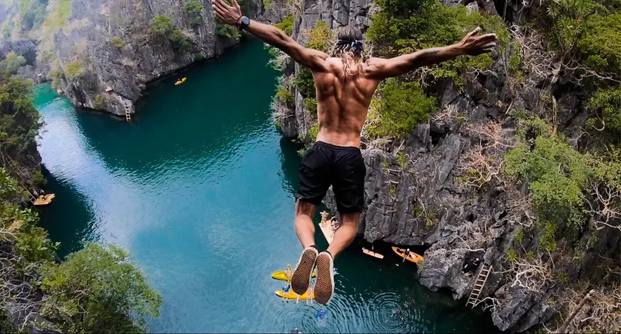 Jumping Into the Unknown: Thrilling Cliff Jumping Adventure