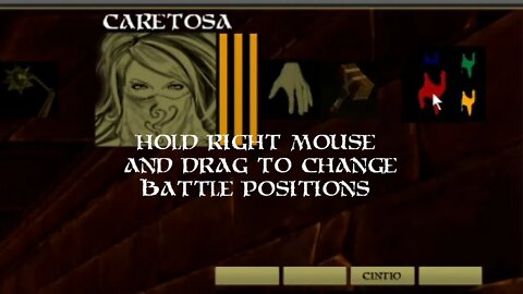 A short video explaining battle positions in Keep of the Infernal Heroes.