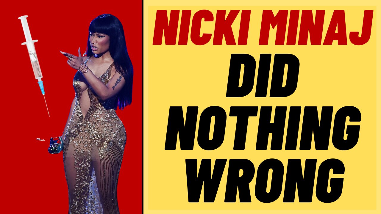 NICKI MINAJ DID NOTHING WRONG - Tucker Carlson Defends Her