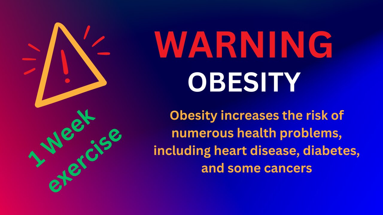 Obesity: The Top Threat to Your Health - Reduce in one week