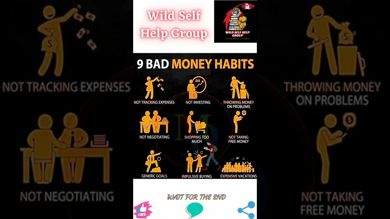 🔥9 bad money habit🔥#shorts🔥#wildselfhelpgroup🔥24 August 2022🔥