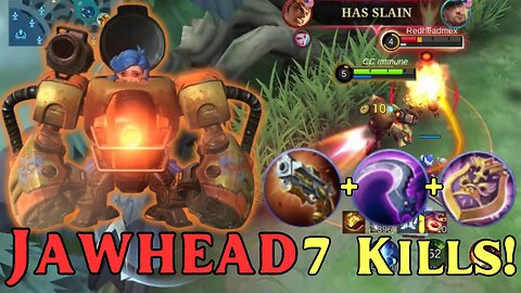 7 Kills! Jawhead Roaming Build! | MLBB | Mobile Legends | Mobile Legends: Bang Bang |