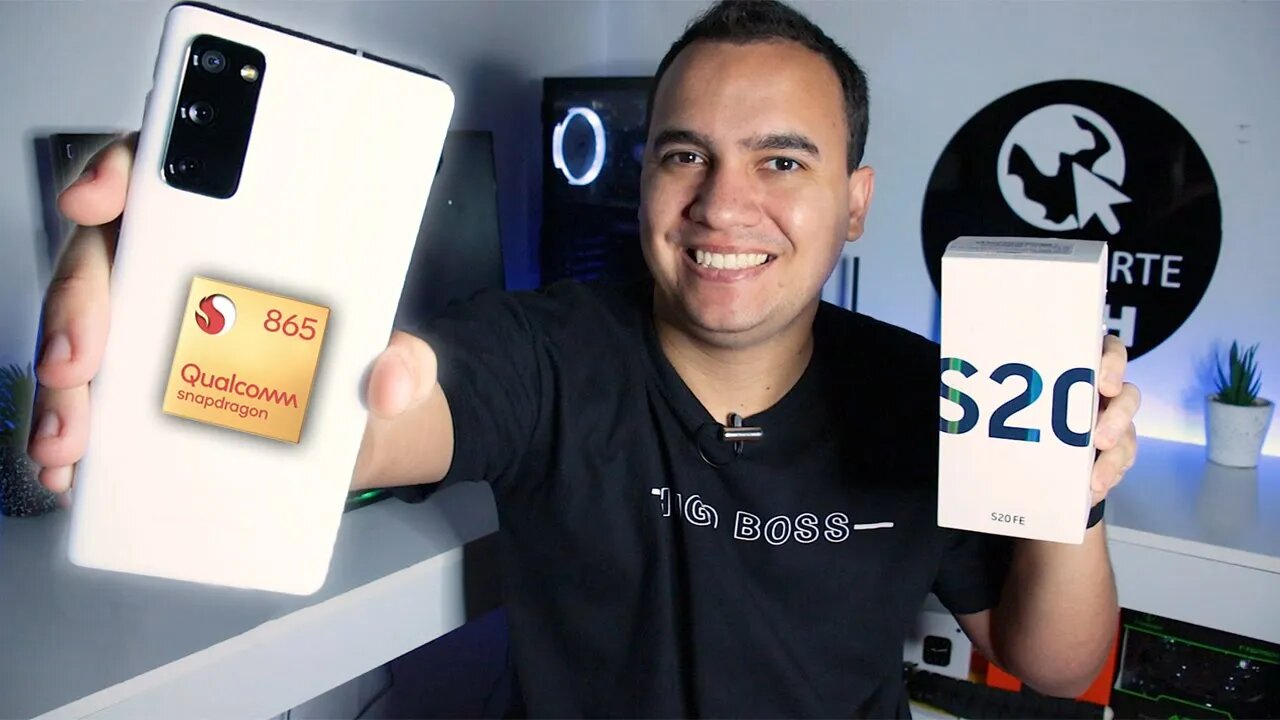 Galaxy S20 FE, com SNAPDRAGON 865! Realmente vale a pena? Unboxing e Impressões