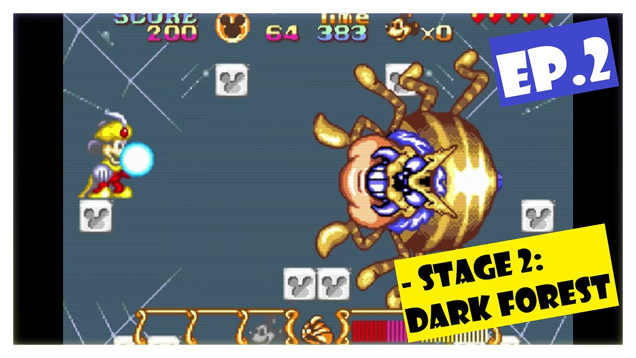 Ep.2 | Stage 2: Dark Forest (Disney's Magical Quest) *NO COMMENTARY*