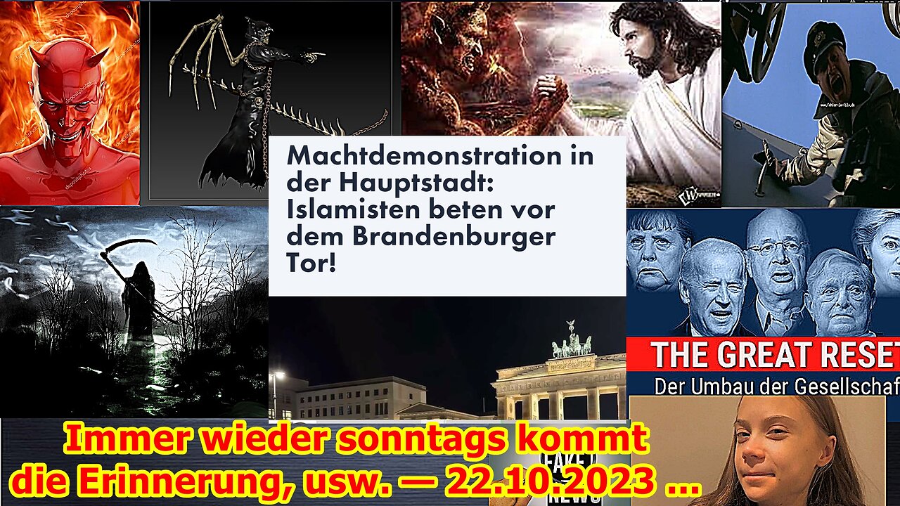 Immer wieder sonntags kommt die Erinnerung, usw. — 22.10.2023 ...