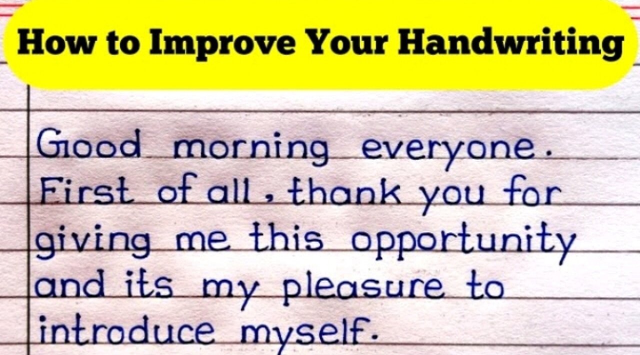 How To Improve Handwriting | Handwriting Kaise Sudhare | Handwriting Improvement Tips |
