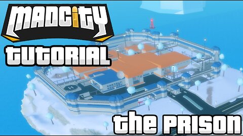 ROBLOX MadCity how to escape the prison for beginners (no commentary)