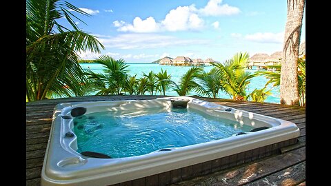 Best Hot Tub White Noise ASMR 1 hour