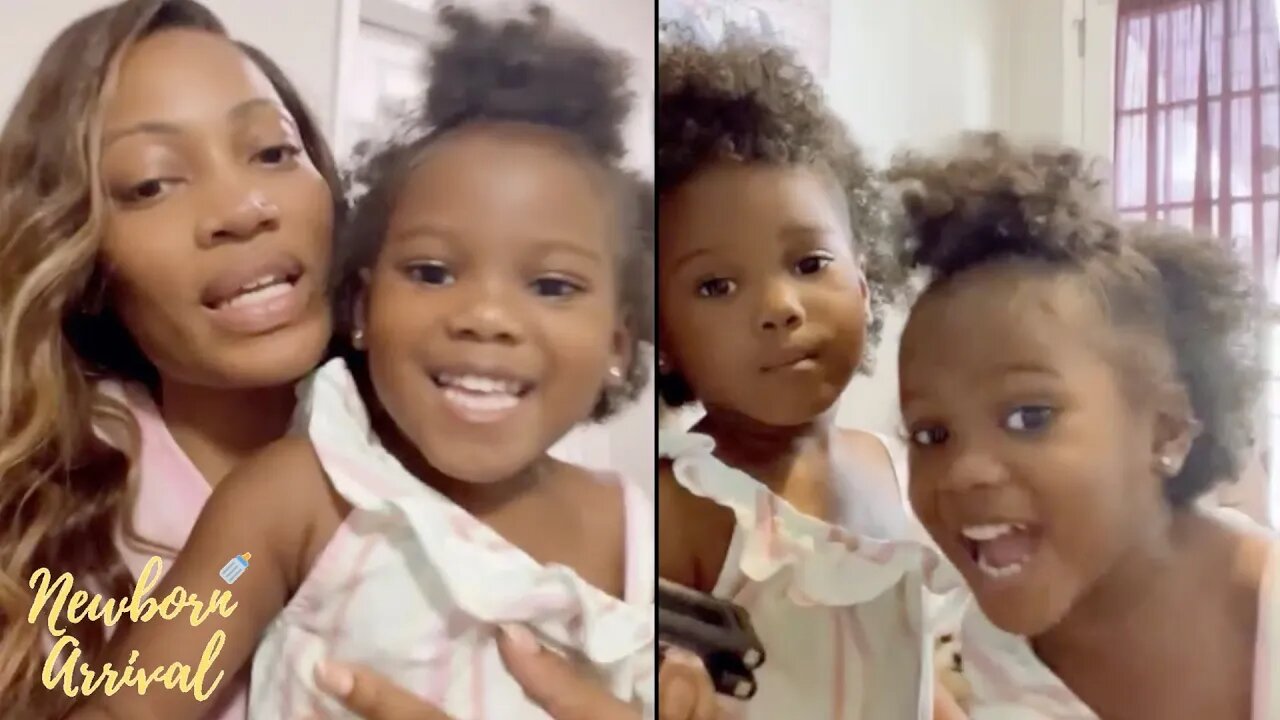 Erica Dixon On How She Tells The Twins Apart From Each Other! 🧐