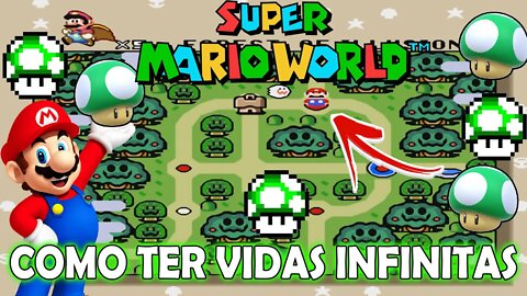 Como ter Vidas Infinitas no Super Mario World