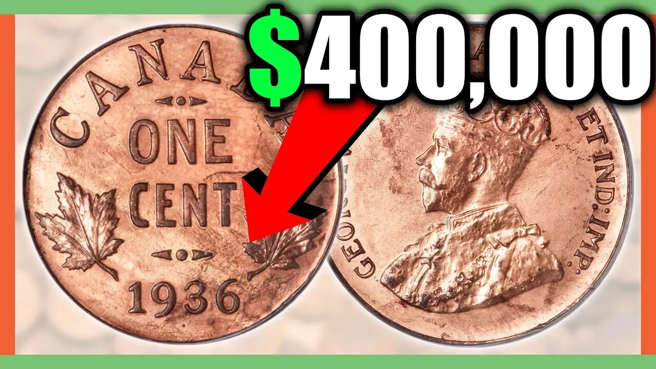 RARE CANADIAN PENNIES WORTH MONEY - VALUABLE COINS IN YOUR POCKET CHANGE!!