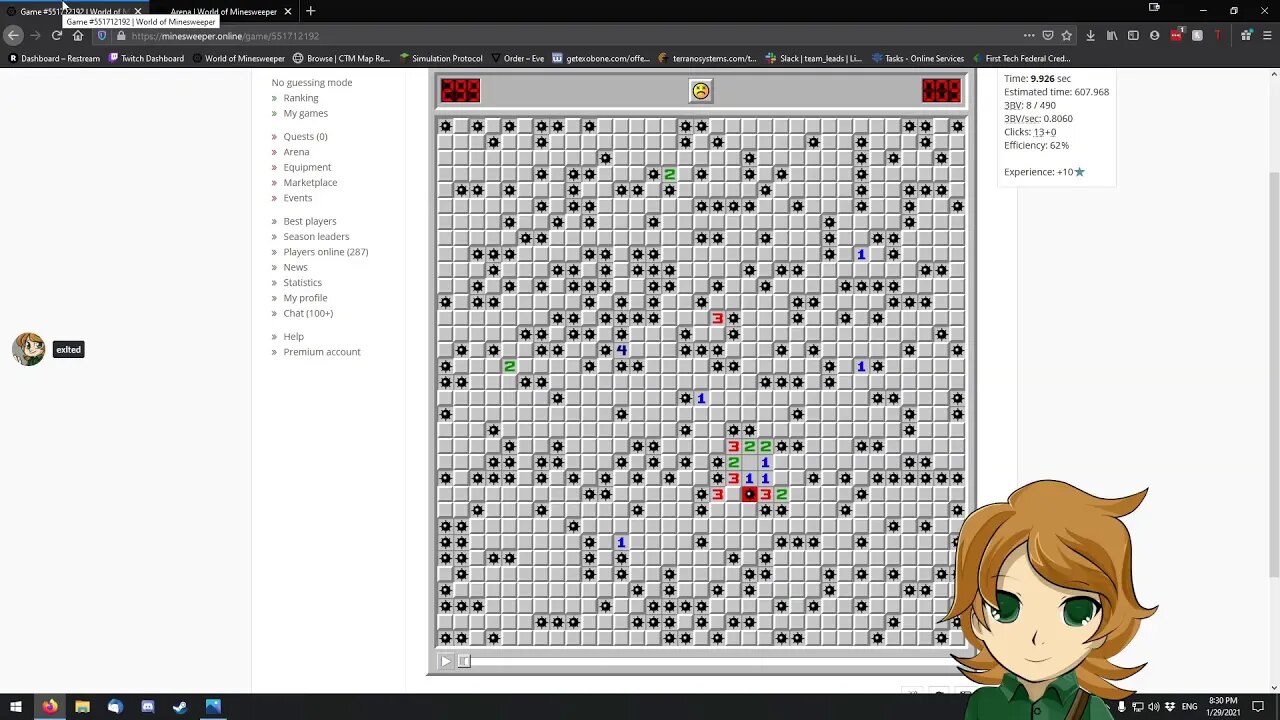Minesweeper Laddering: Arenas to end the month out strong!