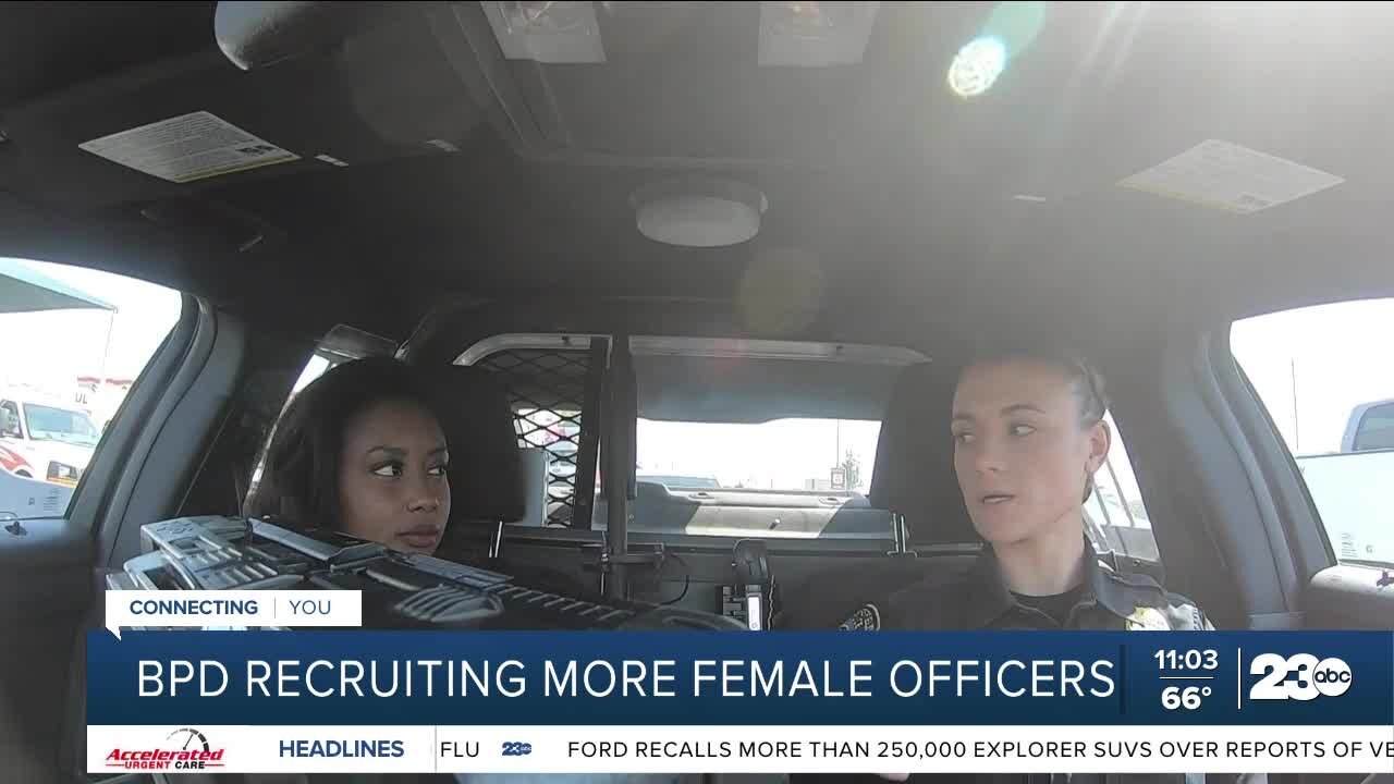 Bakersfield law enforcement agencies work to hire more women