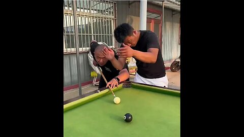 Funny video billiards millions views