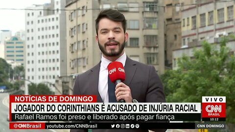 Jogador do Corinthians é preso por injúria racial | CNN @SHORTS CNN