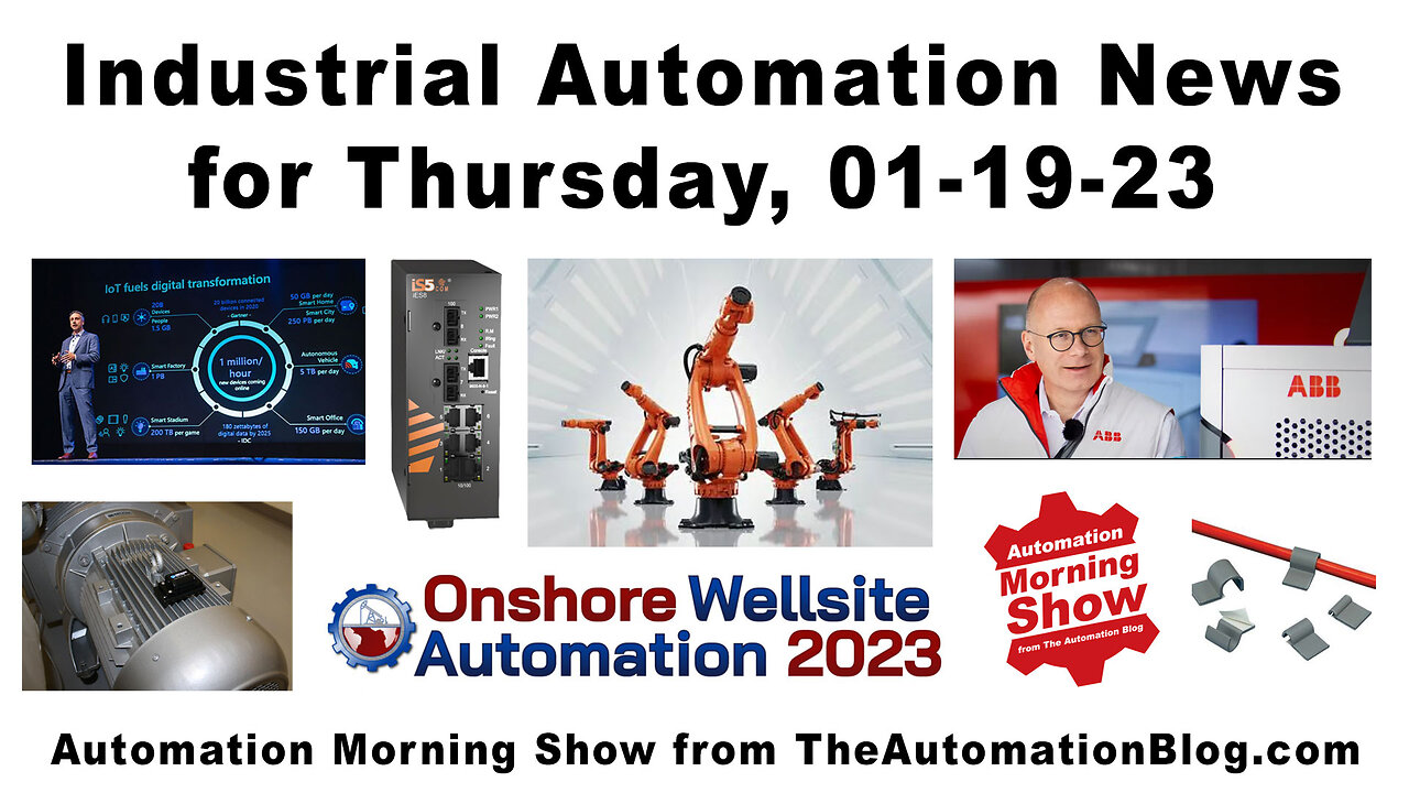 Phoenix Contact, Kuka, Rockwell, Panduit, ABB, and more news today on the Automation Morning Show