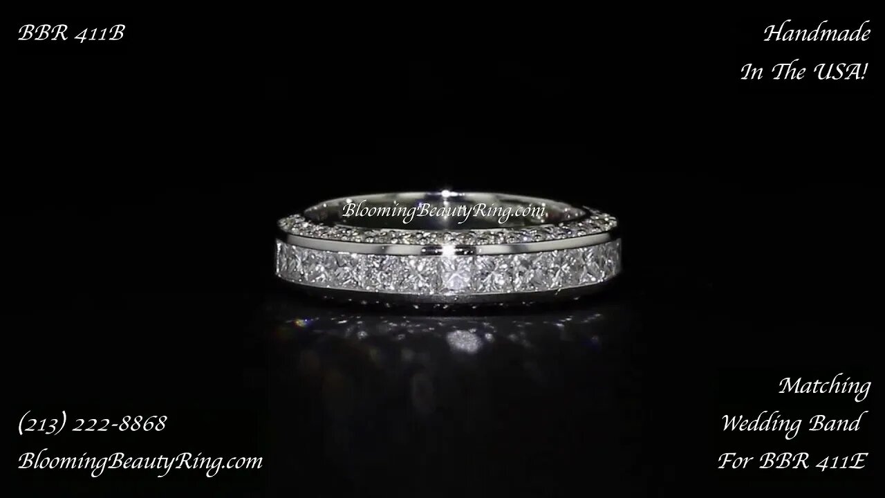 BBR 411B Matching Wedding Band For BBR 411E