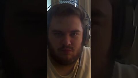 Man stares at camera while FNAF 2 ambiance plays #shorts