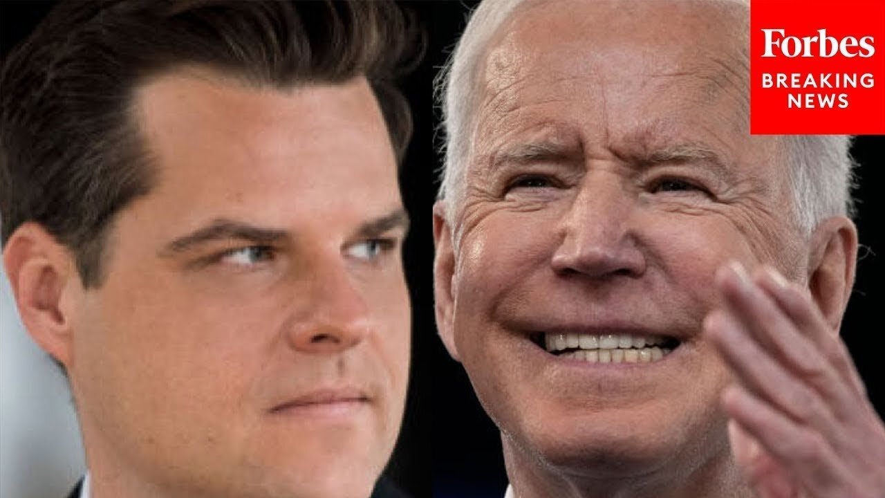 'Biden Has Let Millions Of People Into Our Country Illegally': Matt Gaetz Slams Biden At CPAC 2022