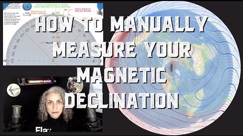 How to manually measure your magnetic declination