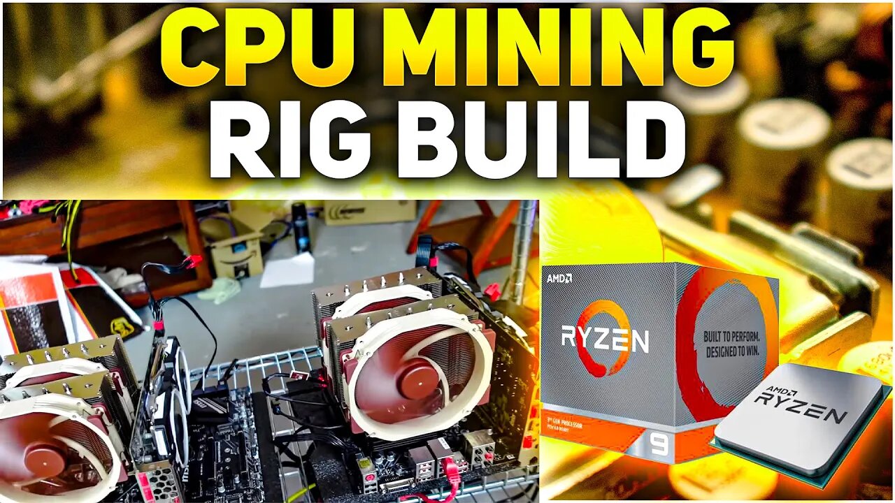 CPU MINING BUILD Lets Build RIG 3 !!!