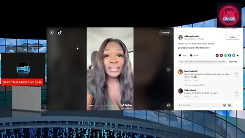 Single Mom/babydaddy argument over #Mcdonalds exposed #singlemoms #tiktok #skits