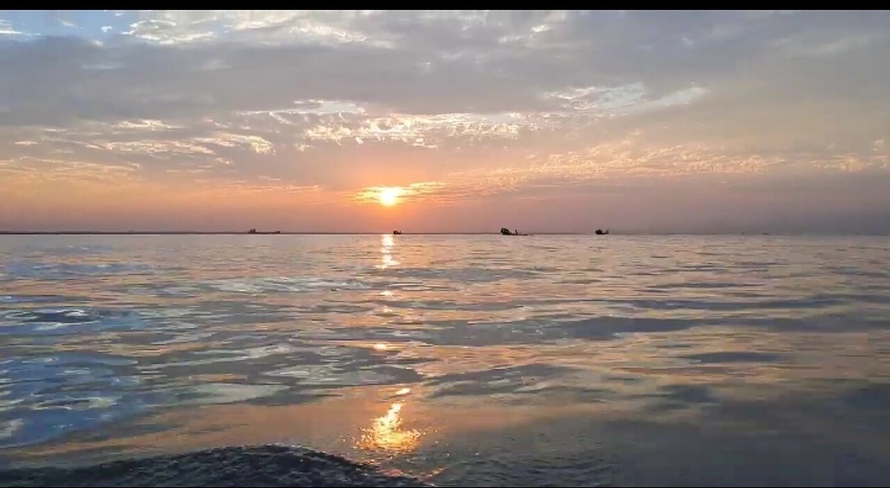 Beautiful Rivers & Celestial Sunset of Bangladesh”