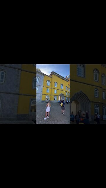 National Palace of Peña #sintra #portugal #palace #shorts