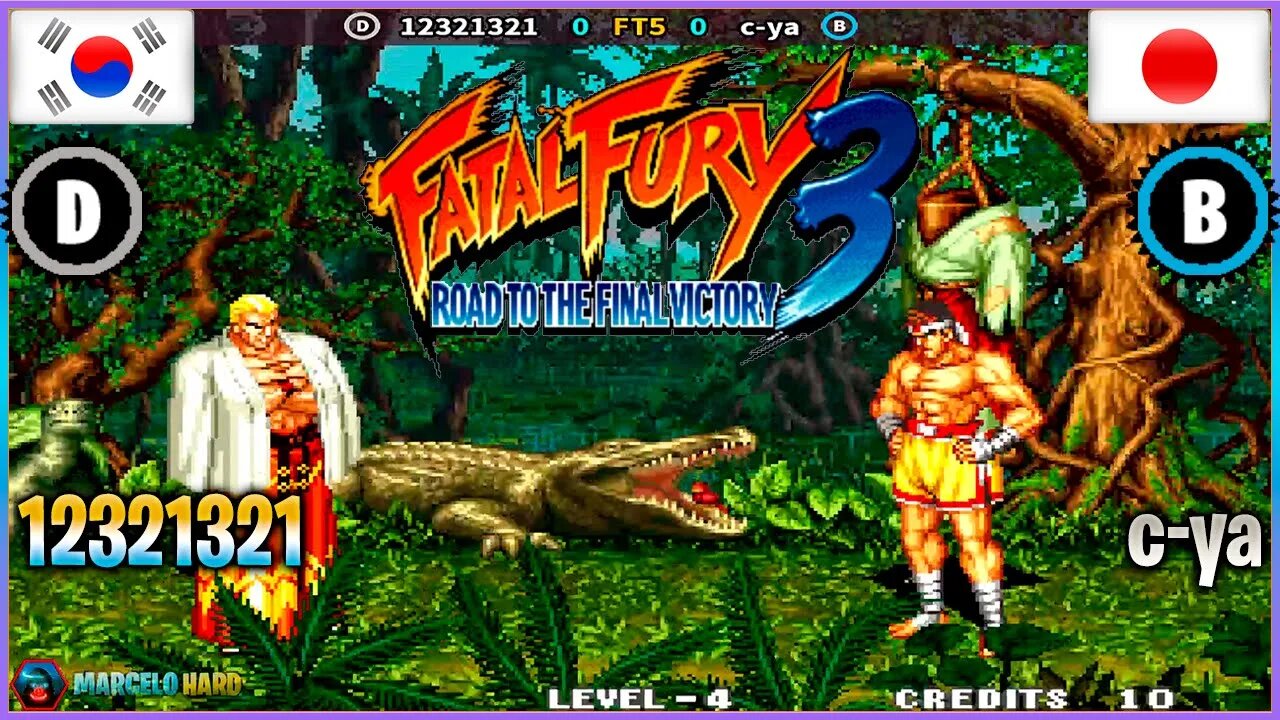 Fatal Fury 3 (12321321 Vs. c-ya) [South Korea Vs. Japan]