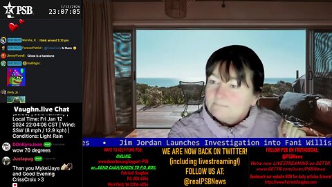 2024-01-12 23:00 EST - Crossing the Matrix: with Chris