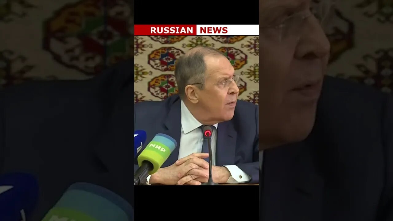 Lavrov: Are we bothering you here, are we? Russia, Ukraine #Shorts