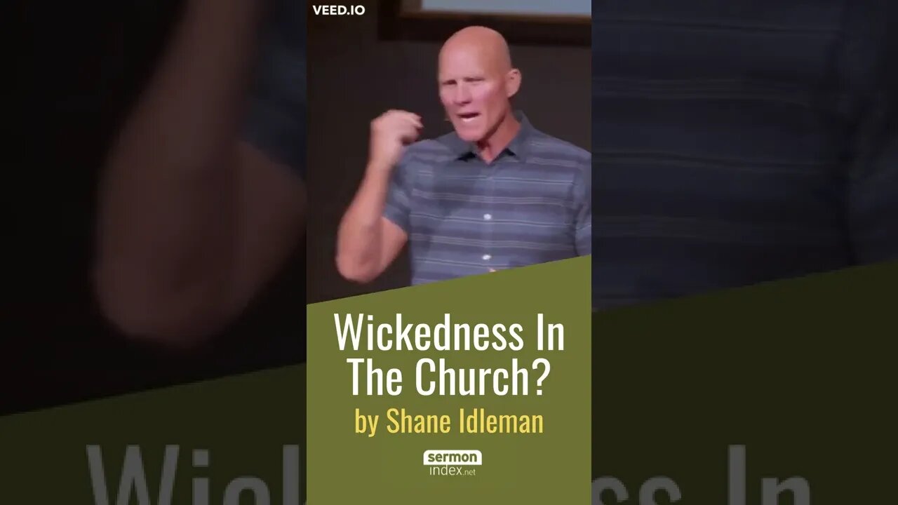 Wickedness In The Church? by Shane Idleman #shorts