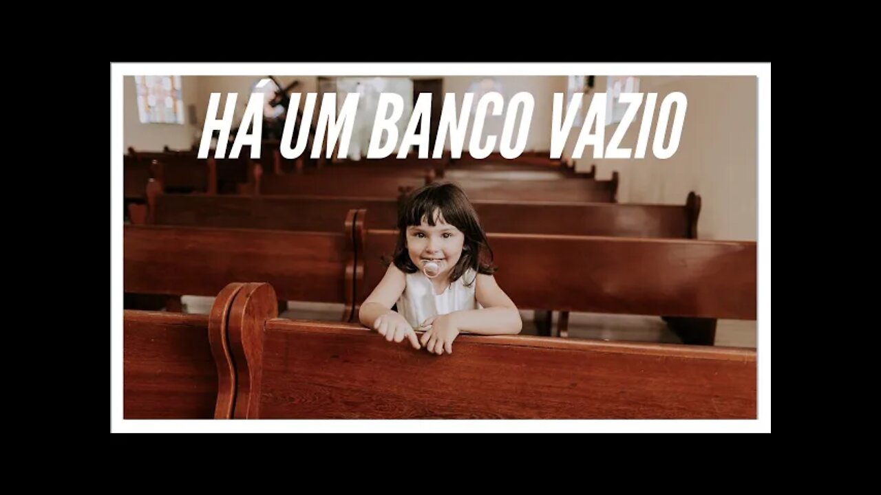 MINUTOS COM CRISTO: HÁ UM BANCO VAZIO. LEGENDAS.