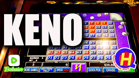 Rumble Exclusive! QHS Free Play May: Day 29 Single Card KENO at Bellagio!