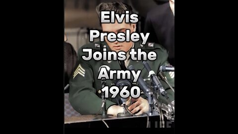 Elvis joins the Army pt2