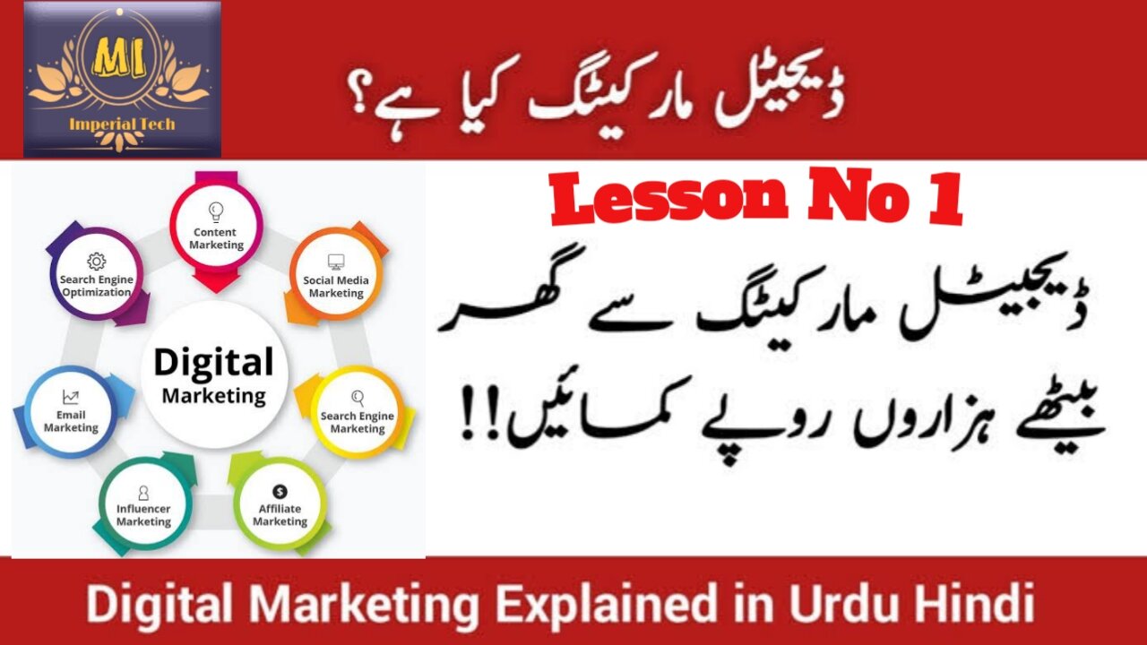 Digital Marketing Lesson No 1