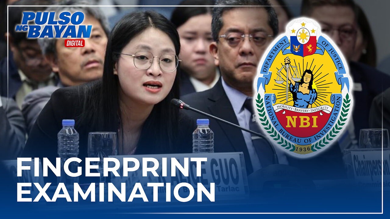 Ikatlong resulta ng fingerprint examination ng NBI, hindi tugma kay suspended Mayor Alice Guo