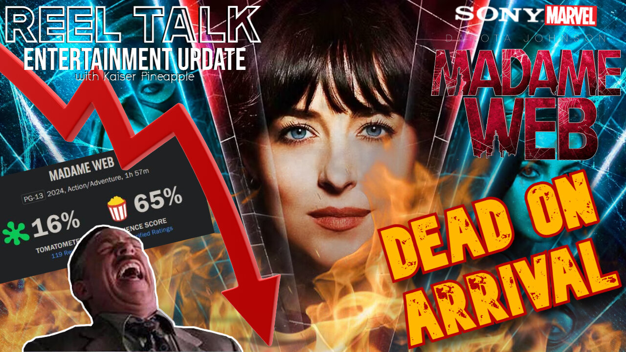 Madame Web is D.O.A. for Sony & Marvel | Critics DESTORY Film | Box Office Profitability DROPS!