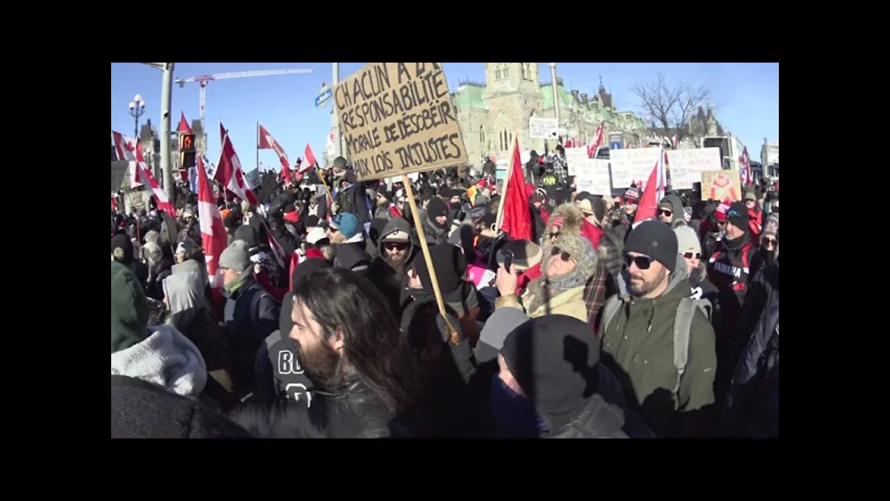 Canada Spring - Freedom Convoy 2022 - Feb5th - Unbelievably Powerful Speech