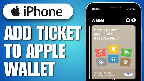 How To Add Ticket To Apple Wallet