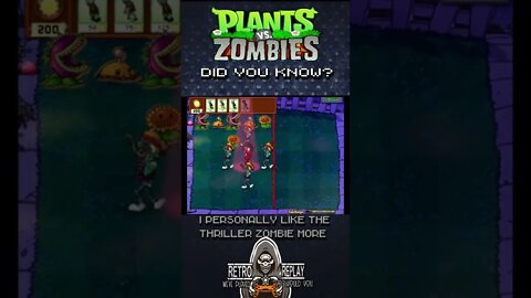 Thriller Zombie Did you know - PVZ (PC)
