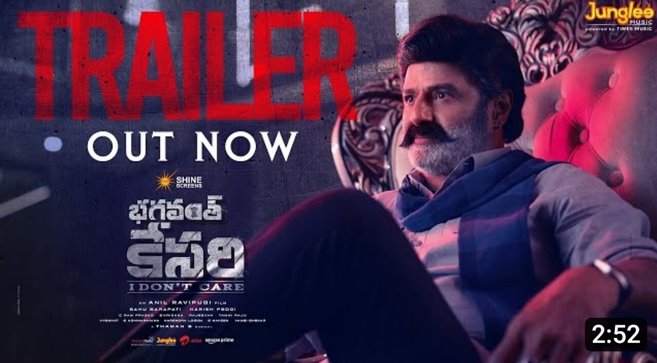 Bhagavanth Kesari - Trailer | Nandamuri Balakrishna | Anil Ravipudi | Kajal | Sree Leela |Thaman S