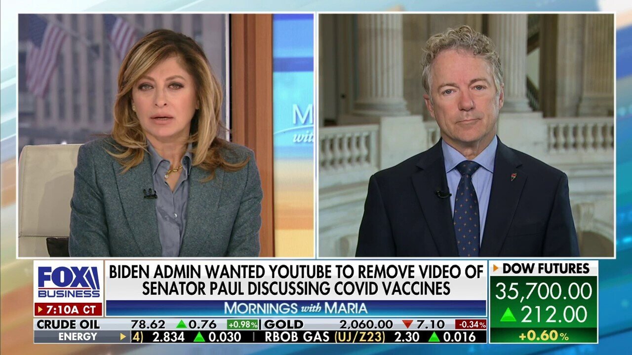 Rand Paul: It Is A Grave Threat To Our Republic To Have Government Involved With Censoring Speech