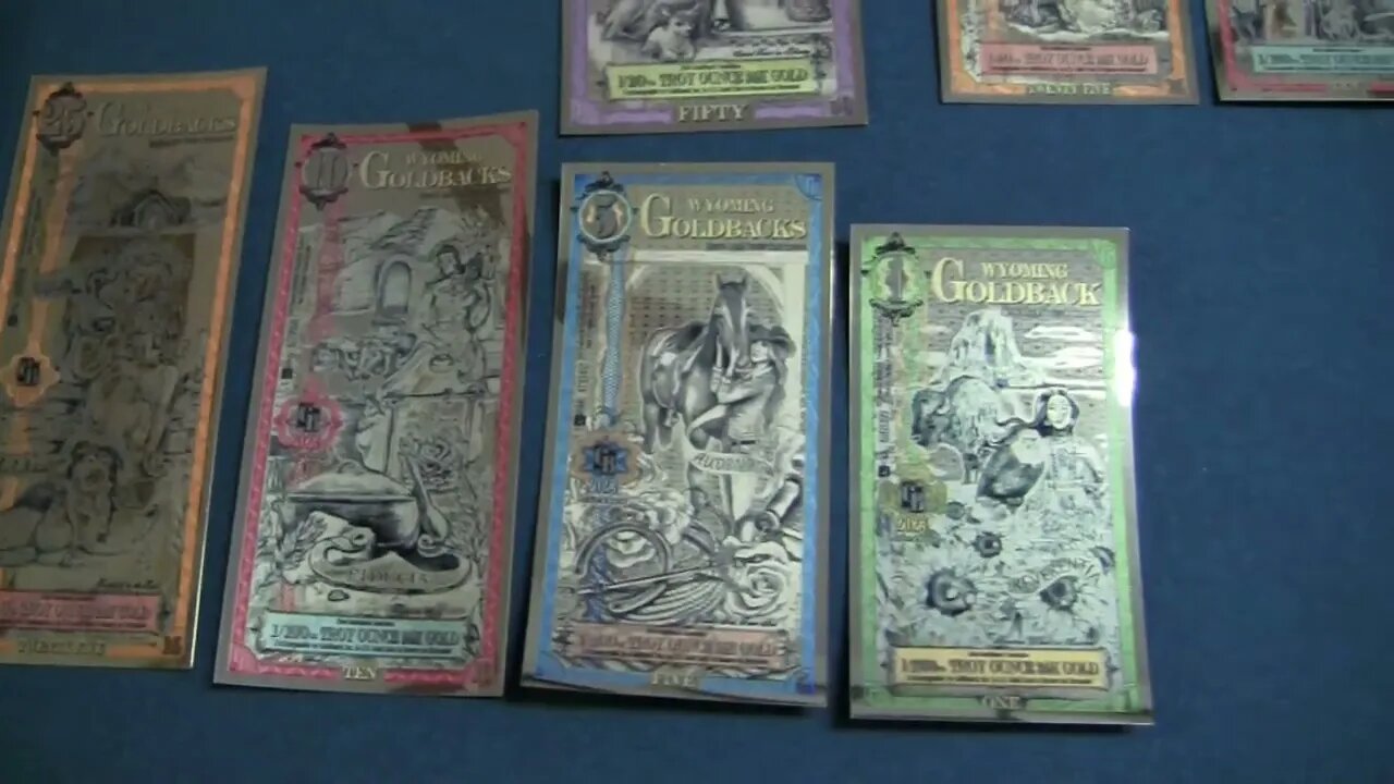 Gold Back collection unboxing