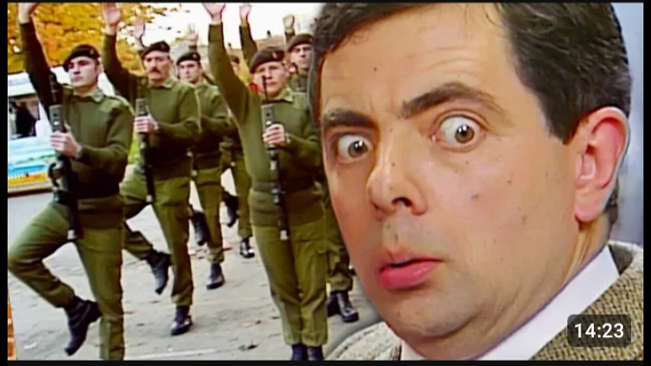 Mr.bean army 🤣 amazing comedy video #comedy #mr.bean # trending