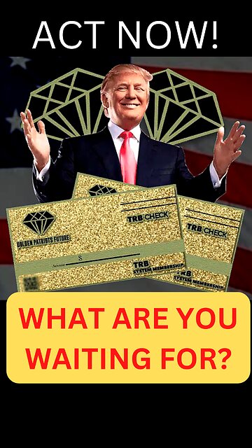 What Patriots Said About Our TRB Golden Check - THIS IS CONSERVATIVE AMERICA'S #1 CHECK